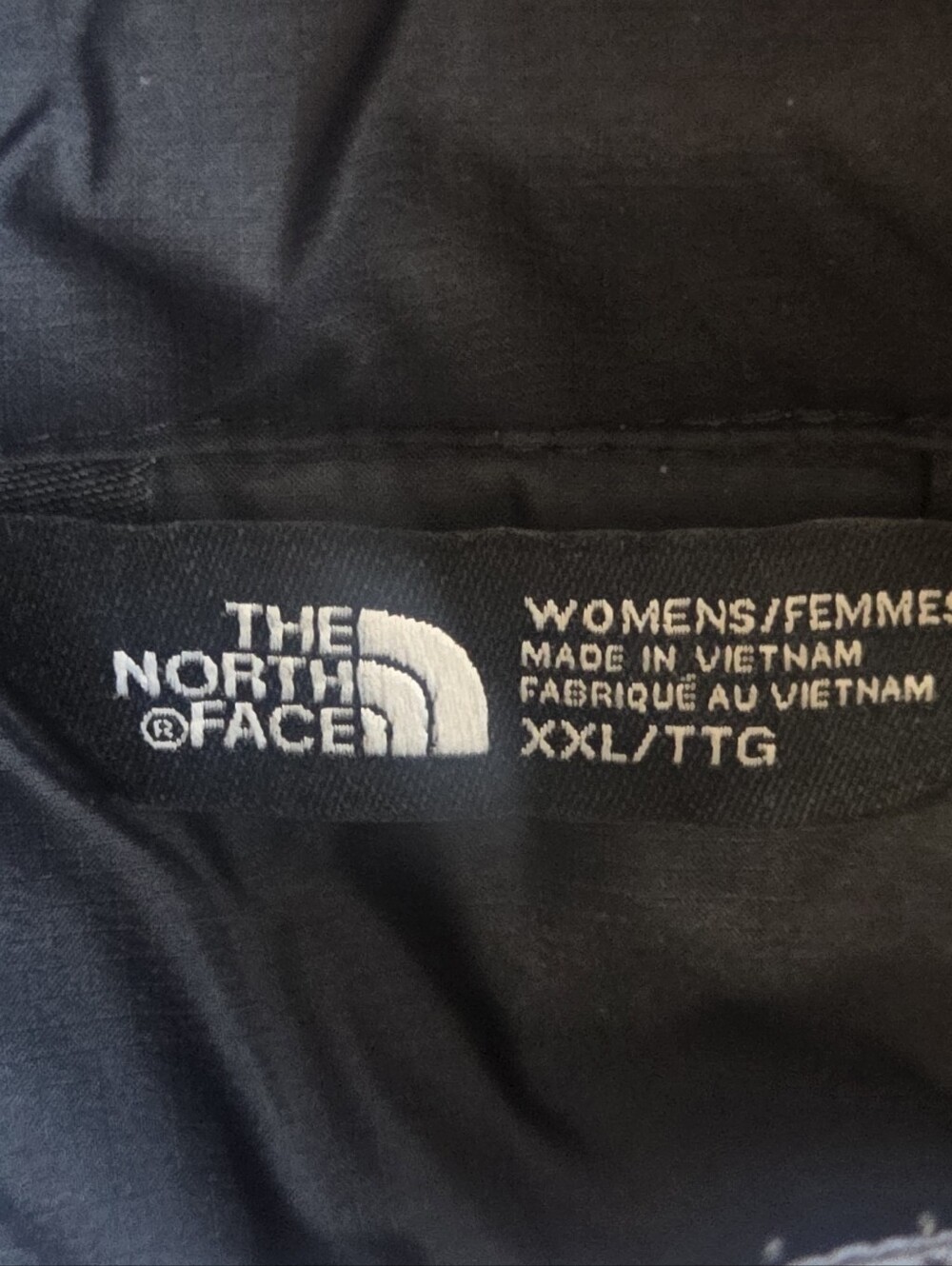 The North Face TNF ThermoBall Quilted Insulated Black Women's XXL Vest READ - Picture 2 of 9